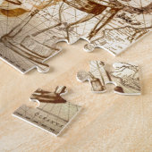 Puzzle Carte nautique de coquillage côtier d'hippocampe (Côté)