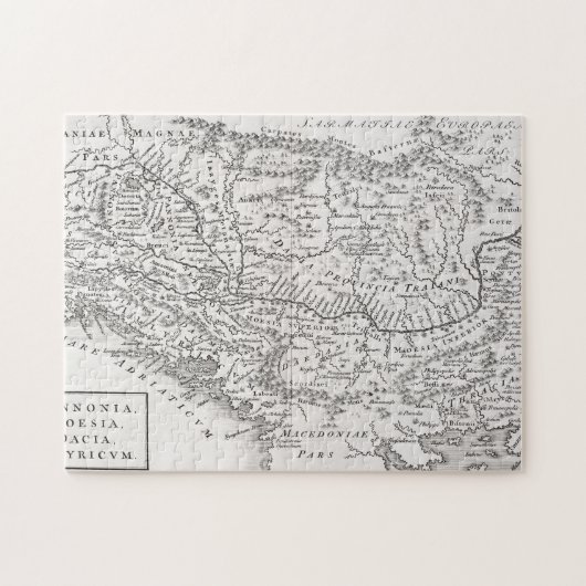 PUZZLE CARTE : PANNONIA (Horizontal)