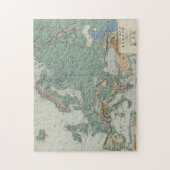 Puzzle Carte physique de l'Europe (Vertical)