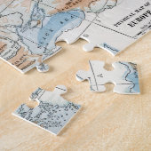 Puzzle Carte physique de l'Europe (1916) (Côté)