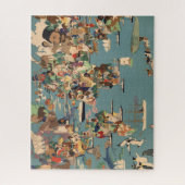 Puzzle Carte pictoriale du monde (Vertical)