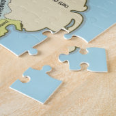 Puzzle Carte Politique De L'Irlande. (Côté)