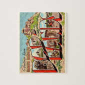 Puzzle Carte postale 8x10 de Badlands (Vertical)