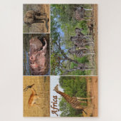 Puzzle Carte postale africaine (Vertical)
