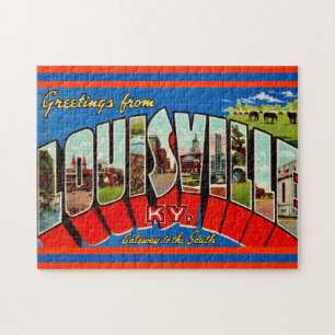 Puzzle Carte postale de bienvenue de Louisville
