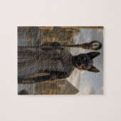 Puzzle Carte postale de la déesse féline Bastet (Horizontal)