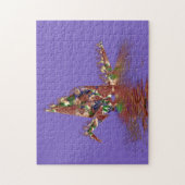 Puzzle Carte postale de la grue Origami (Vertical)