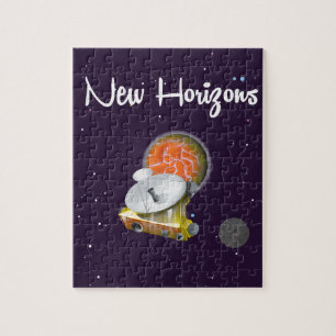 Puzzle Carte postale de New Horizons à Pluton