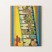 Puzzle Carte postale de voeux du Michigan (Vertical)