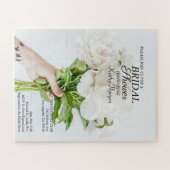 Puzzle Carte postale Invitation de douche nuptiale (Horizontal)