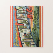 Puzzle Carte postale NC vintage Highlands (Vertical)
