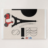 PUZZLE CARTE POSTALE PARIS (Horizontal)