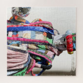 Puzzle Carte postale Venezia Carnivale aux couleurs spect (Horizontal)