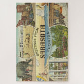 Puzzle Carte postale vintage Sarasota (Vertical)