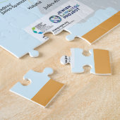 Puzzle Carte recadrée des langues juives (Côté)