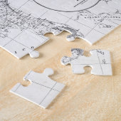 PUZZLE CARTE : RÉSERVATIONS, 1888 (Côté)