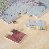 PUZZLE CARTE : RÉSERVATIONS, 1892 (Côté)