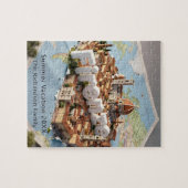 Puzzle Carte souvenir de voyage à Florence Italie  (Horizontal)