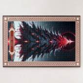 Puzzle Carte Tarot Arbre de Noël (Horizontal)