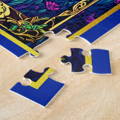 Puzzle Carte Tarot Art Nouveau, Hermite (Côté)