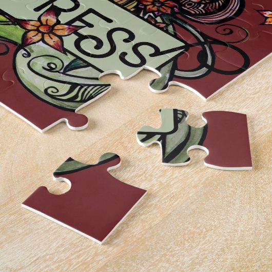 Puzzle Carte Tarot Empress (Côté)