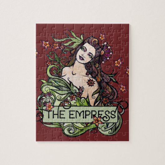 Puzzle Carte Tarot Empress (Vertical)