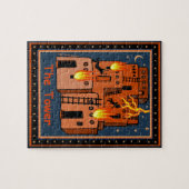 PUZZLE CARTE TAROT - LA TOUR (Horizontal)