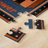 PUZZLE CARTE TAROT - LA TOUR (Côté)