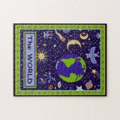 PUZZLE CARTE TAROT - LE MONDE (Horizontal)