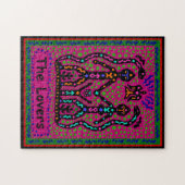 PUZZLE CARTE TAROT - LES AMOUREUX (Horizontal)