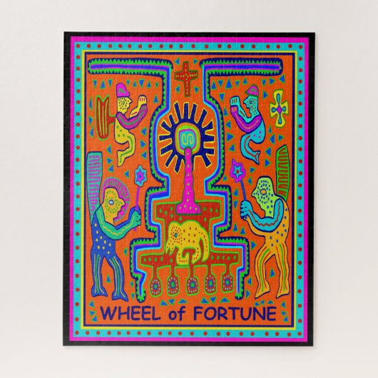 PUZZLE CARTE TAROT - ROUE DE FORTUNE (Vertical)