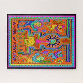 PUZZLE CARTE TAROT - ROUE DE FORTUNE (Horizontal)