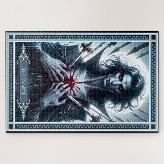 Puzzle Carte Tarot Vampire (Horizontal)