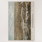 Puzzle Carte vintage d'Appleton WI (1874) (Vertical)
