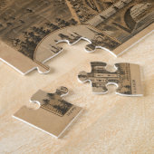 Puzzle Carte vintage de Batavia IL (1869) (Côté)