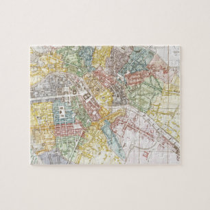 Puzzle Carte vintage de Berlin (1846)