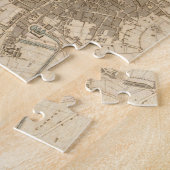 Puzzle Carte vintage de Dublin (1836) (Côté)