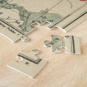 Puzzle Carte vintage de la Pologne (1921) (Côté)