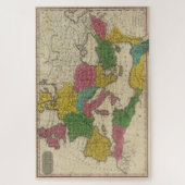 Puzzle Carte vintage de l'Empire romain (1831) (Vertical)