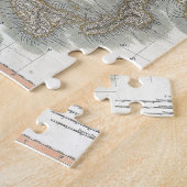 Puzzle Carte vintage de l'Italie (Côté)