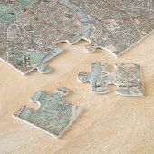 Puzzle Carte vintage de Londres (1890) (Côté)