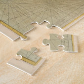 Puzzle Carte vintage de Long Island (1702) (Côté)