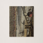 Puzzle Carte vintage de Louisville (1876) (Vertical)