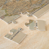 Puzzle Carte vintage de l'Ukraine (1918) (Côté)