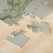 Puzzle Carte vintage de Marthas Vineyard (1913) (Côté)