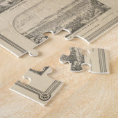 Puzzle Carte vintage de Montréal (1859) (Côté)