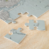 Puzzle Carte vintage de Montréal (1901) (Côté)