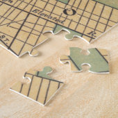 Puzzle Carte vintage de New York (1900) (Côté)