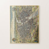 Puzzle Carte vintage de Paris France (1655) (Vertical)