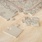 Puzzle Carte vintage de Pékin Chine (1903) (Côté)